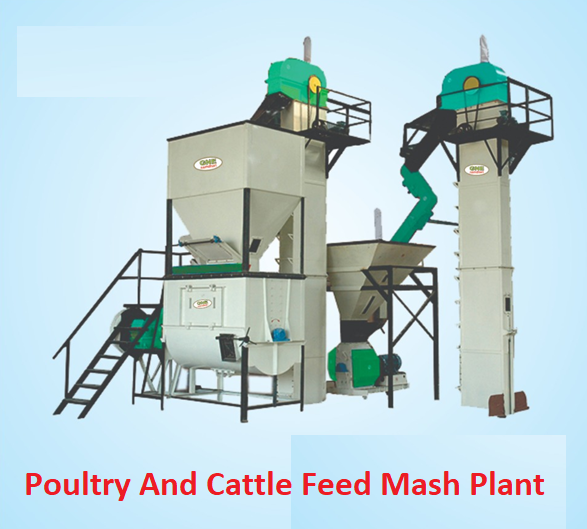 Poultry and Cattle Mash Feed Plant